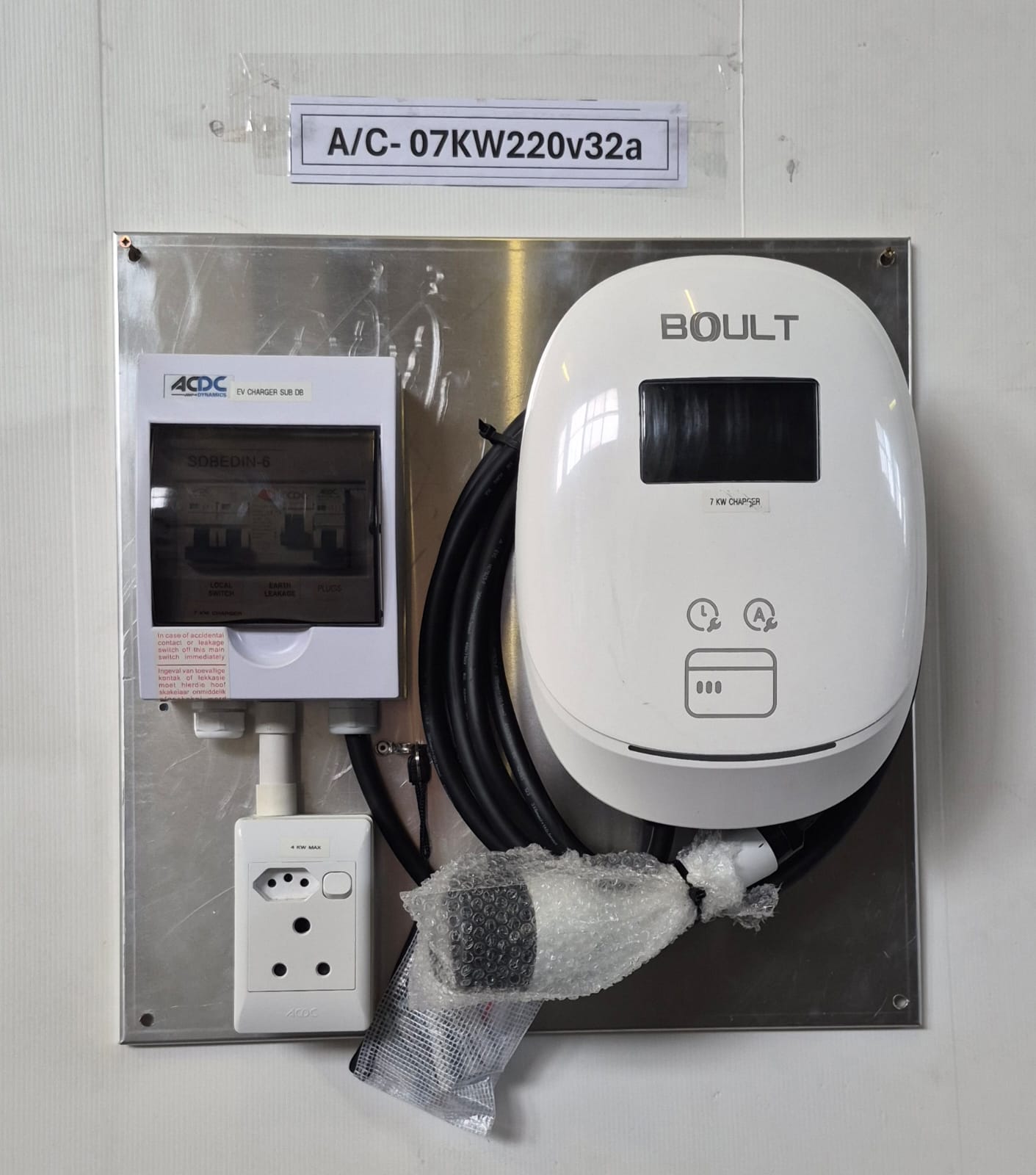 Boult Wallbox Charger BDP01-1P-32A